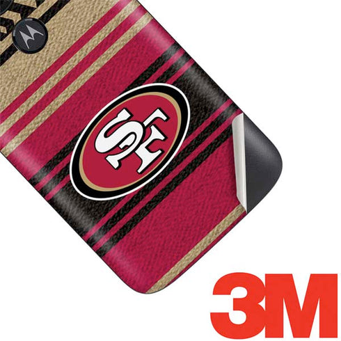 NFL San Francisco 49ers Trailblazer Moto E5 Play Skin